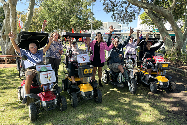 2024 Mobility scooter and wheelchair convoy