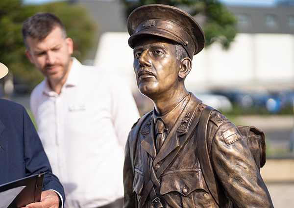 New statue installed at Gallipoli to Armistice Memorial
