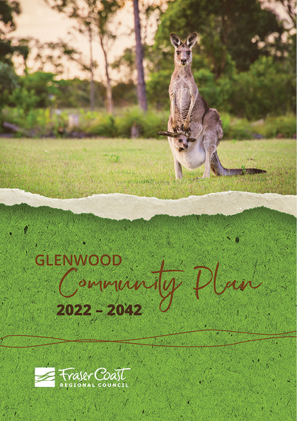 Glenwood community plan media release front cover