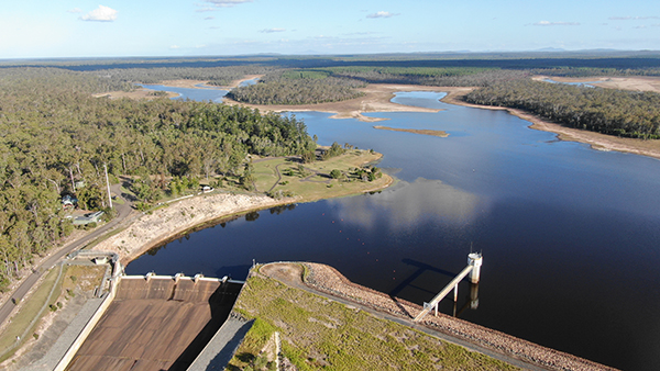 Lenthalls Dam sitting at 57 per cent capacity