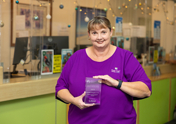 Michelle Sturgiss-Love, National Local Government Customer Service Awards 
 'Individual of the Year Award’