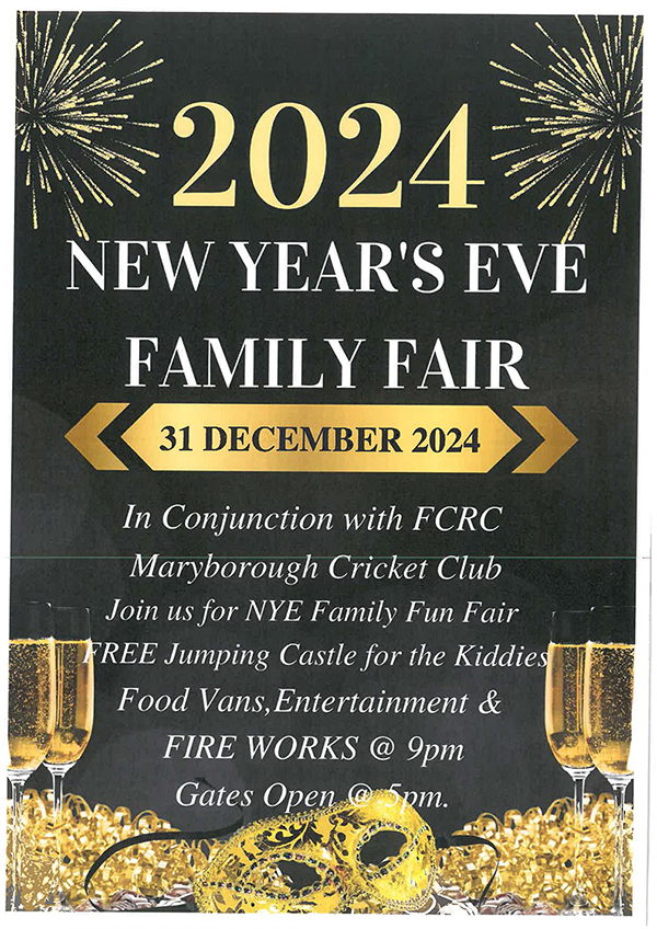 Maryborough New Year's Eve Family Fair