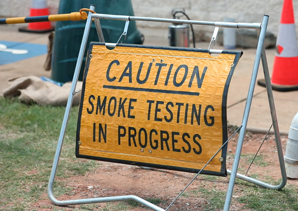 Stormwater smoke tests