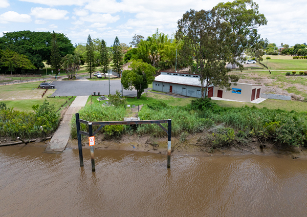 Wide Bay Rowing Club pontoon and gangway