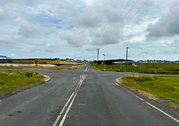 Woods Road and Madsen Road intersection