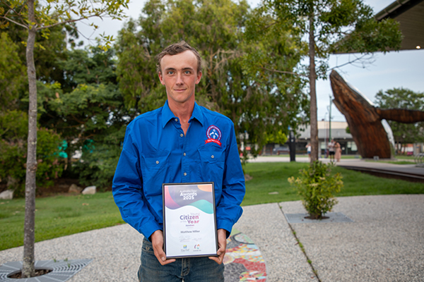 Young Citizen of the Year winner - Matthew Hillier